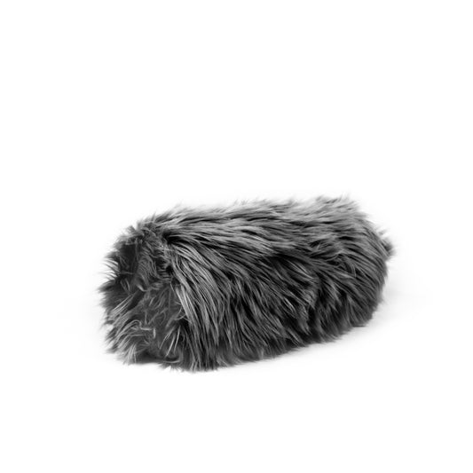 DARK GREY FUR HEAD ROLL