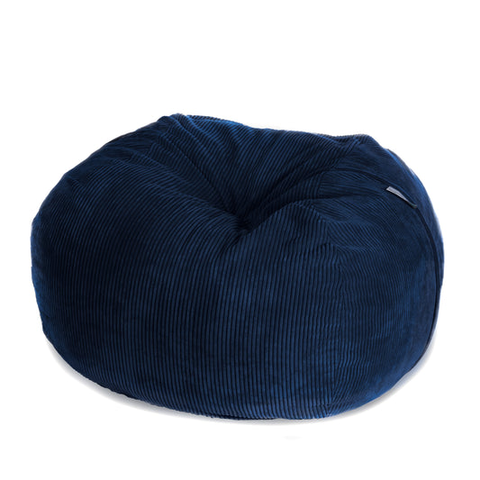 NAVY CORDUROY BEANBAG