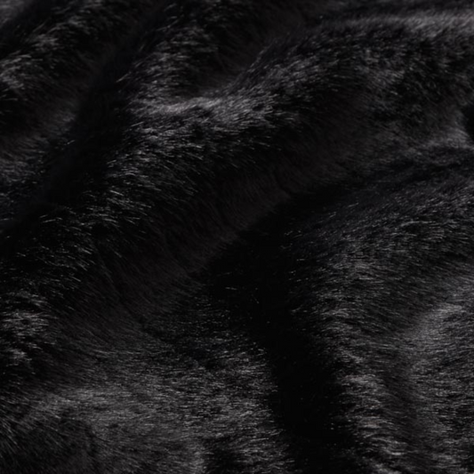 Pet Bed Fur - Ebony