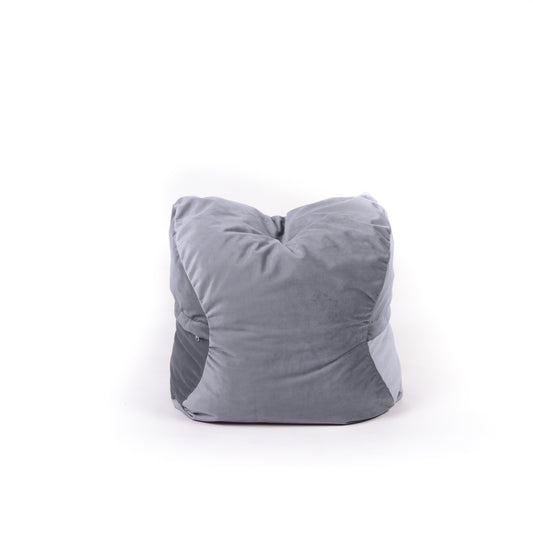 FOOTREST-Velvet Pewter