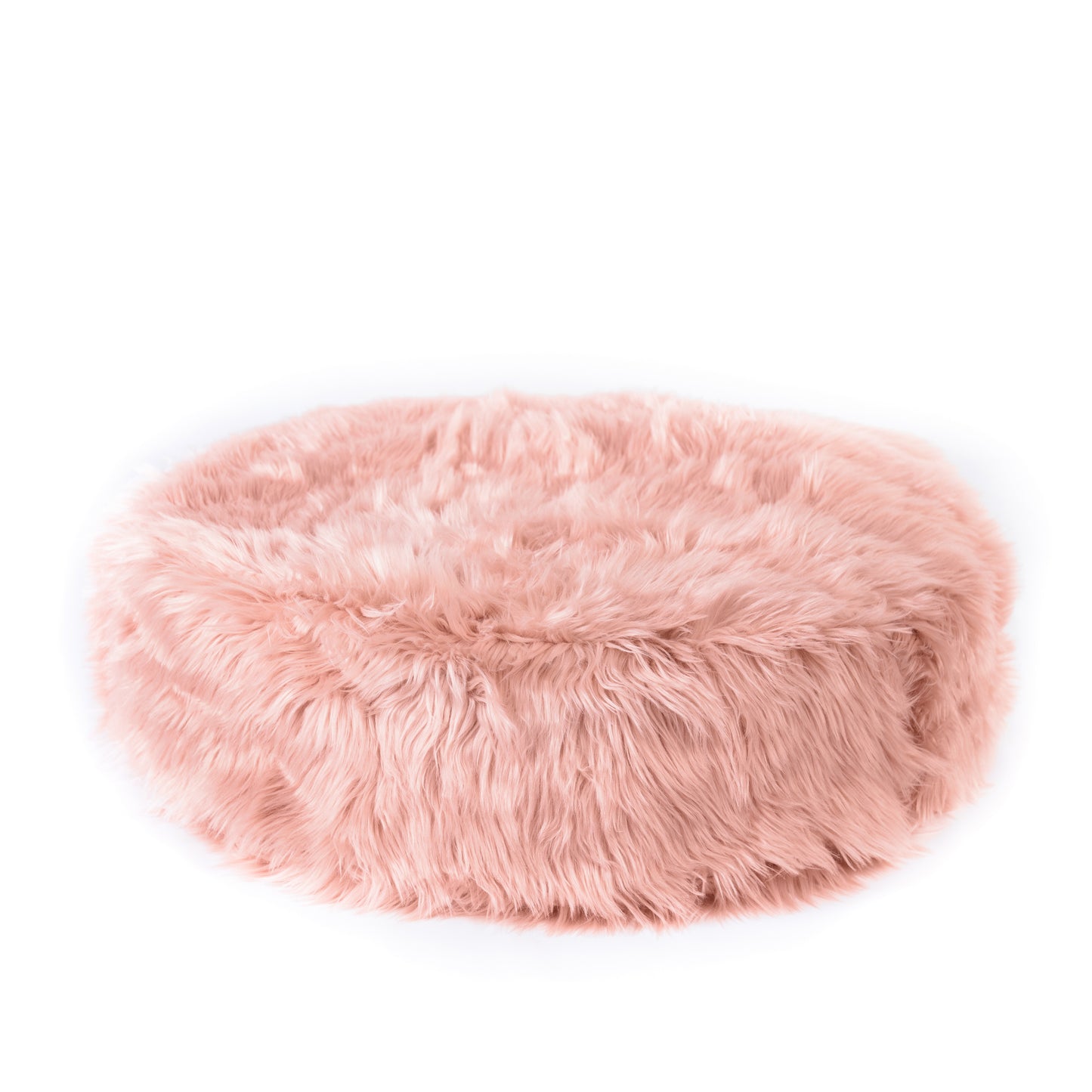 Pet Bed Fur - Salmon