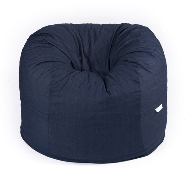 Navy Denim Beanbag