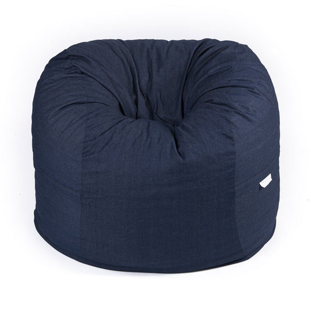 NAVY DENIM BEANBAG