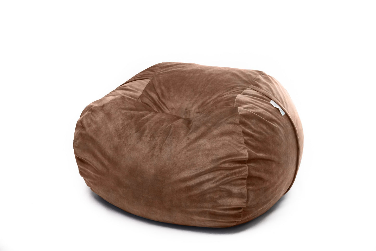 LUXE VELVET COCOA BEANBAG