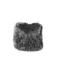 FOOTREST-Fur Dark Grey