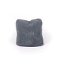 Graphite grey corduroy Shloomfy footrest ottoman