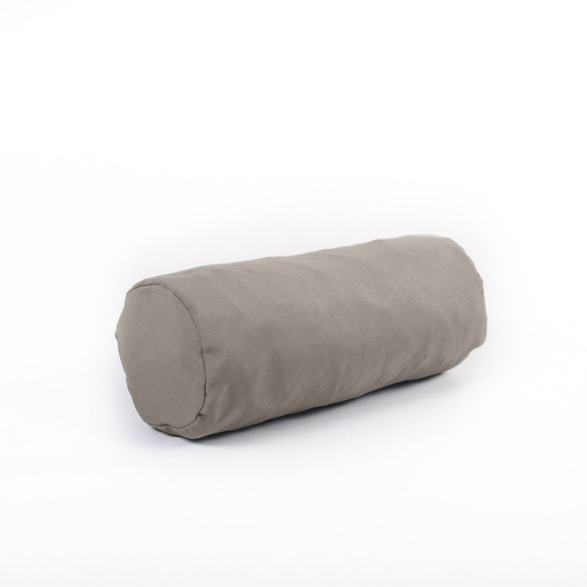 Putty Shloomfy patio head roll on a white background