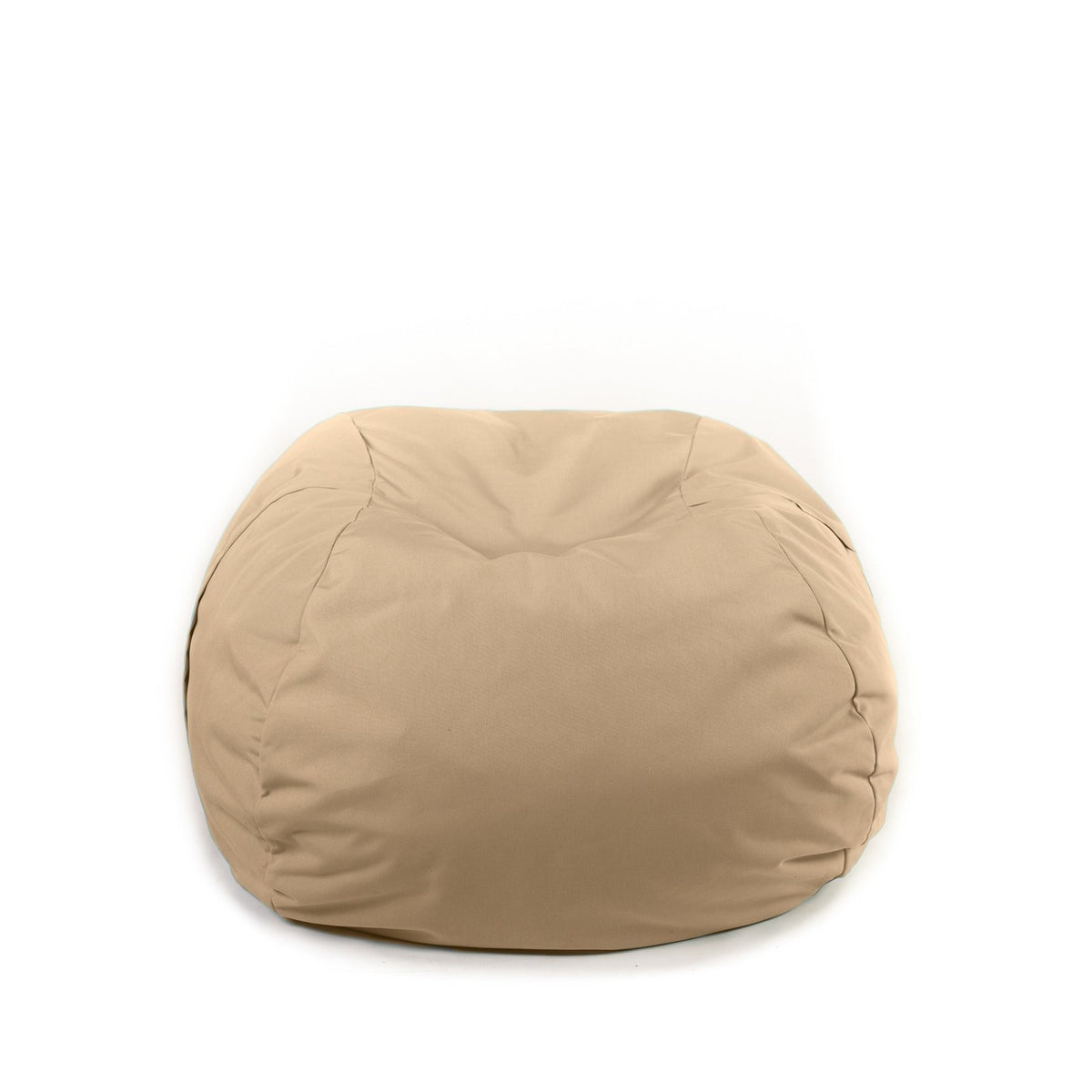 Sand Shloomfy patio beanbag cover on a white background