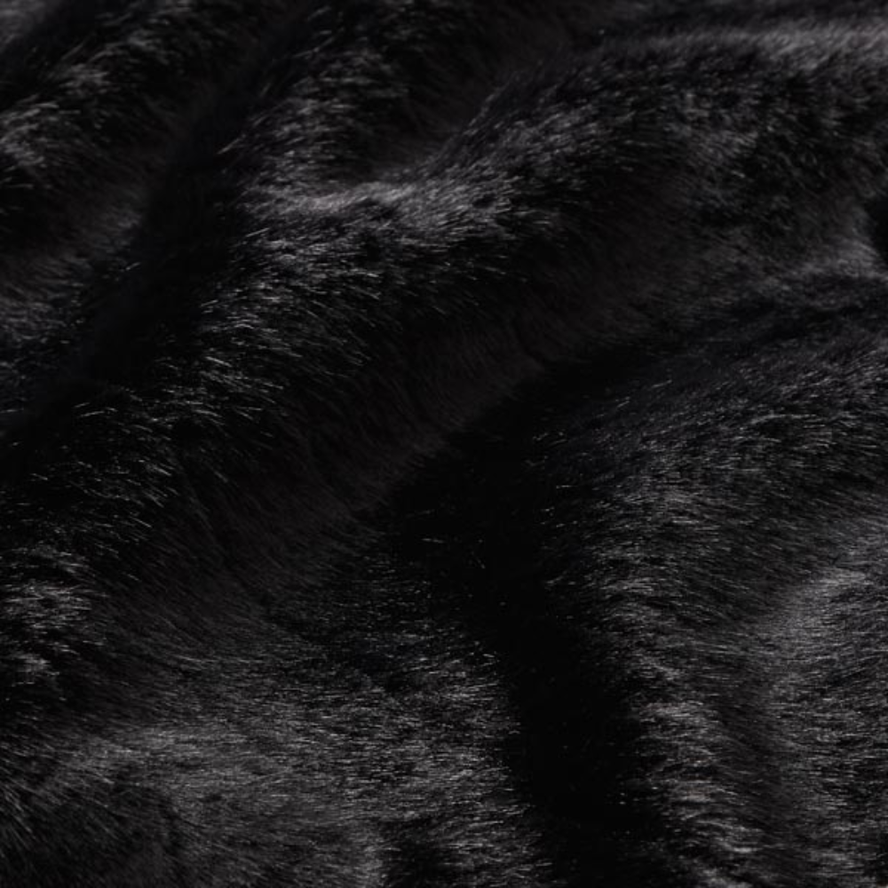 Pet Bed Fur - Ebony