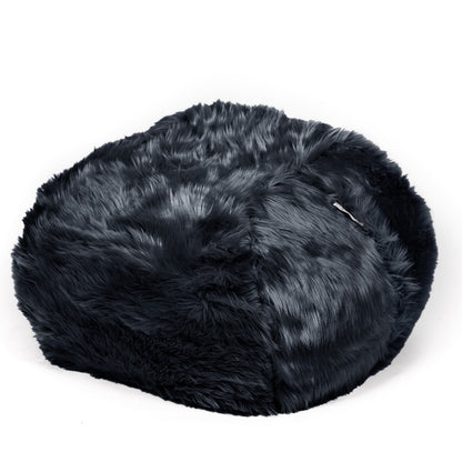 EBONY FUR BEANBAG